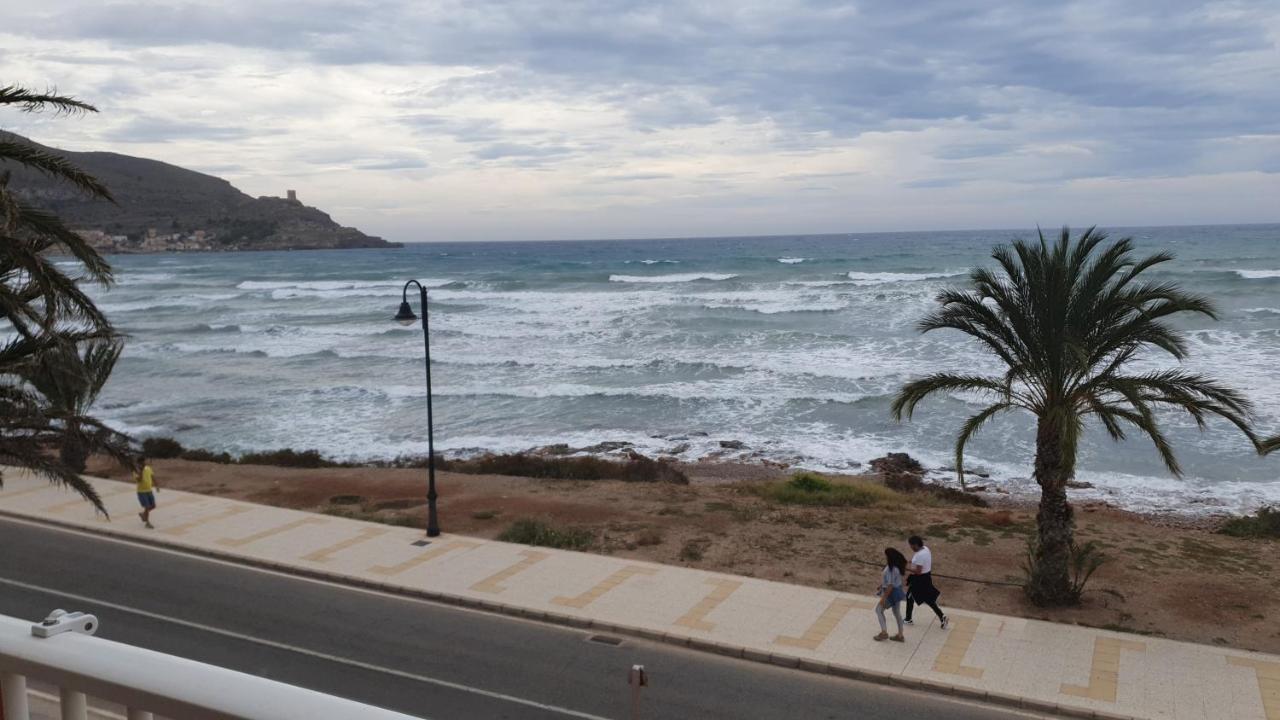 Apartamento En Primera Linea De Mar. Murcia Exteriör bild